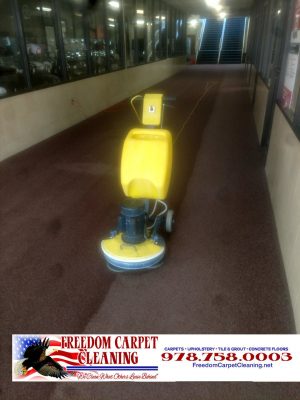 Commercial Carpet Cleaning for this sports center in Marlborough, MA.