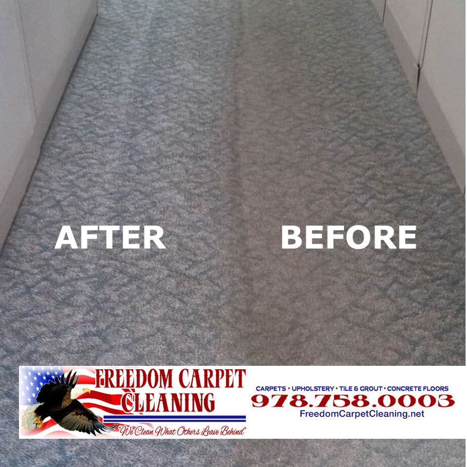 Commercial Carpet Cleaning in Dracut, MA by Freedom Carpet Cleaning.