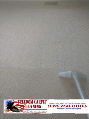 Carpet Cleaning job in Tyngsboro, MA.
